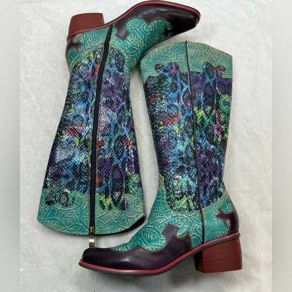 L'Artiste Spring Step Women's Rodeo Boot Size 38 - Picture 3 of 11